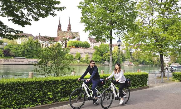 Basel mit dem E-Bike entdecken