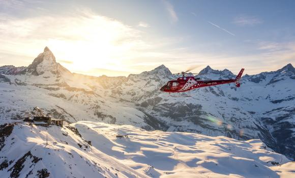 Fly & Dine mit Air Zermatt