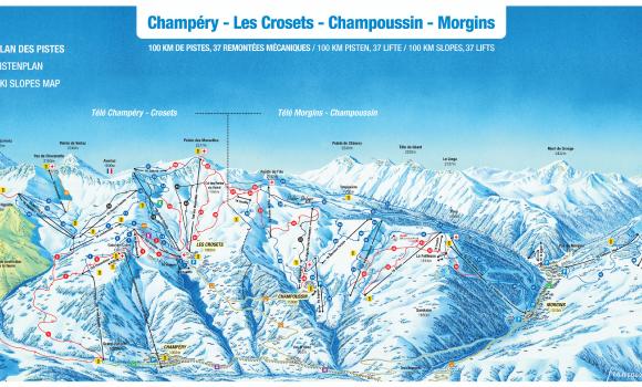Portes du Soleil - Champéry - Les Crosets - Champoussin - Morgins