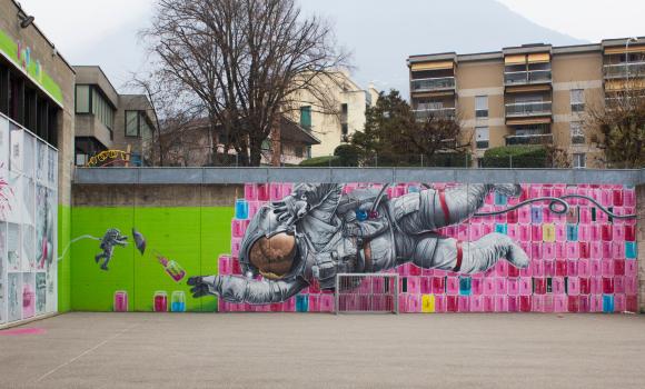 Auf den Spuren der Street Art in Lugano