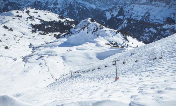 Le Mur Suisse – die steilste Piste der Welt