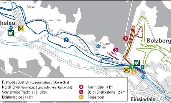 Einsiedeln - Bolzberg-Trach
