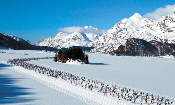 St. Moritz in Engadina, il paradiso dello sci di fondo in Svizzera