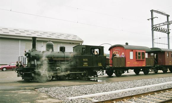 Le train à vapeur de la Vallée de Joux