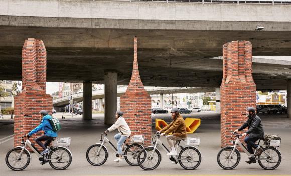 Circuit de vélo électrique à la découverte de l’art public