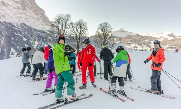 Interlaken - First ski experience - Une journée